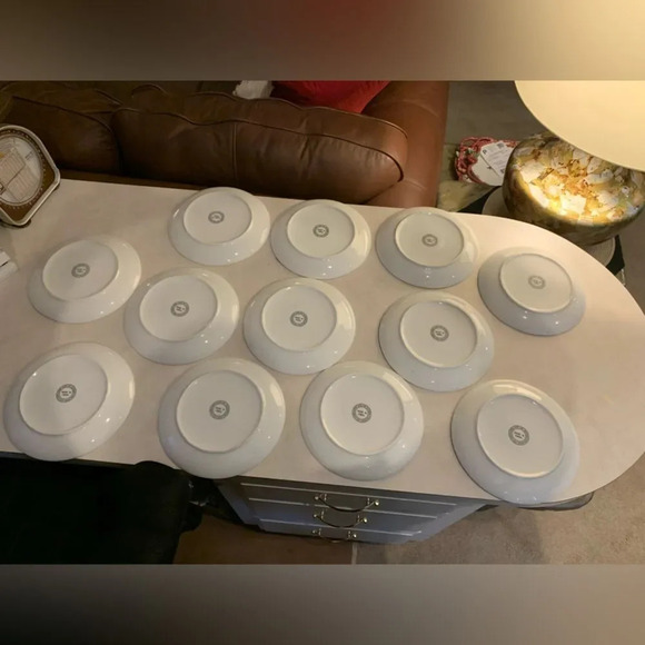 Set 6 “Apple Pie” 8.25" Dessert Plates - Picture 3 of 6